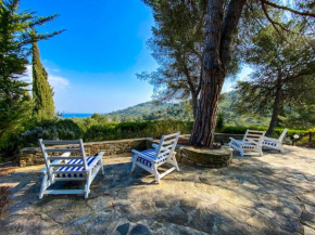 Villa Gaou Bénat Piscine et vue mer